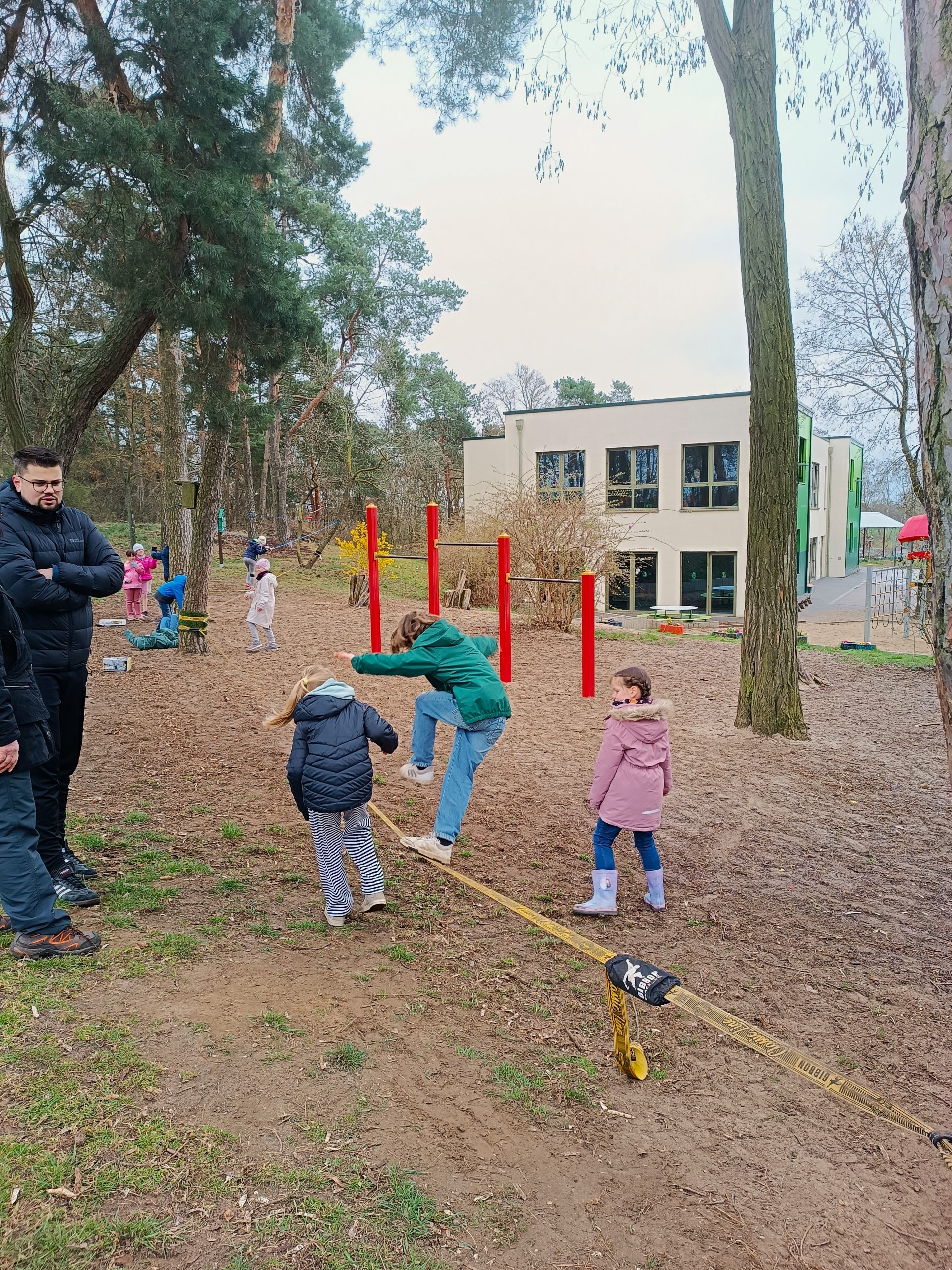 Slacklineprojekt Radewege (2)